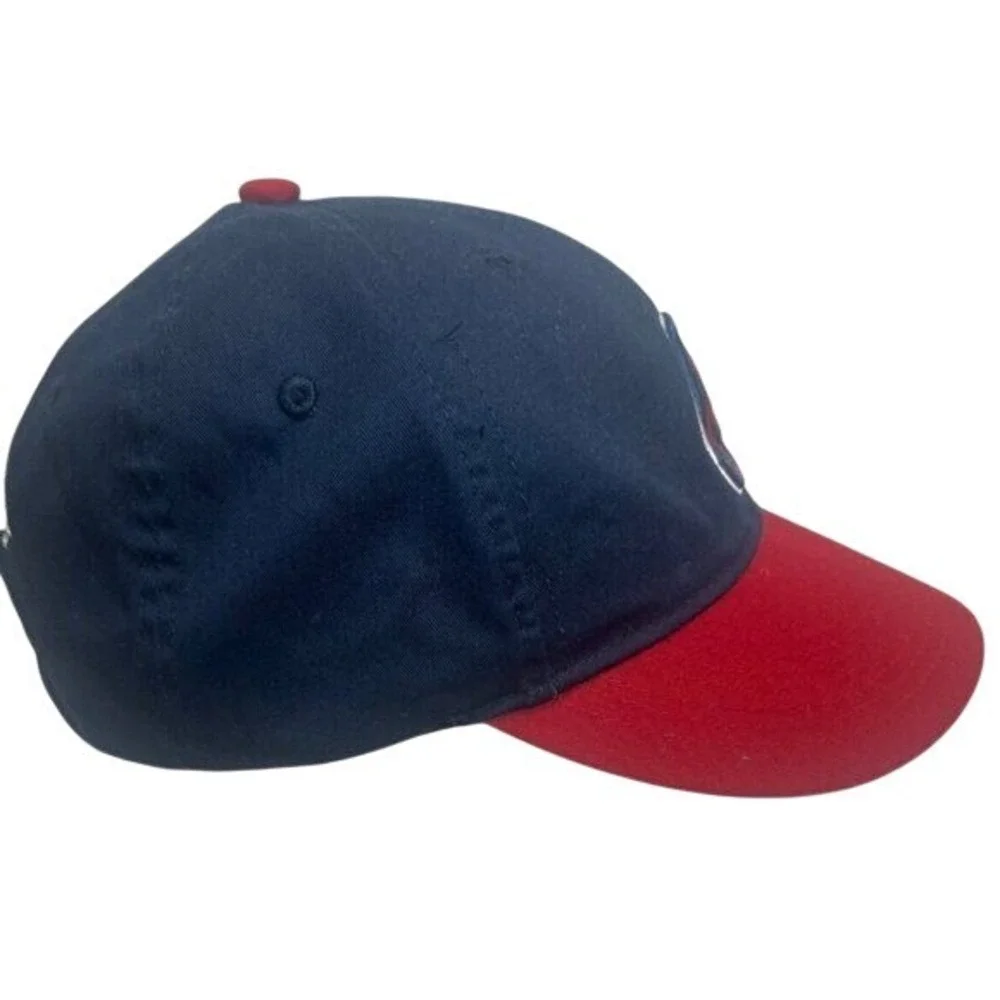 Official MLB Washington Red Skins Red & Blue Youth Baseball Cap Pelican Park